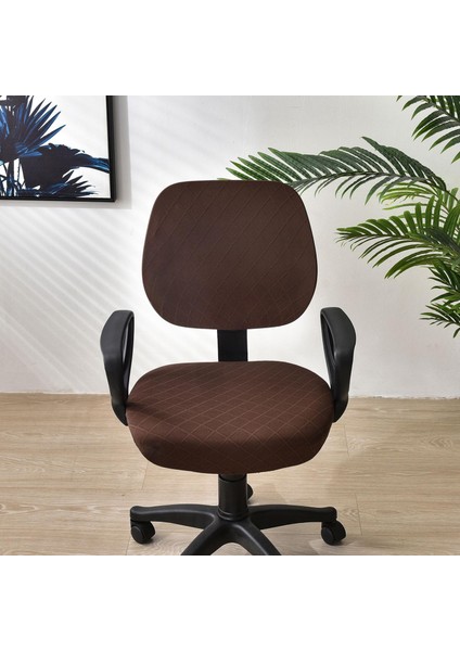 Ofis Bilgisayar Sandalye Kapak Slipcover Bilgisayar Sandalyesi Yeşil Için Kaldırılması Kolay (Yurt Dışından) fiyatları