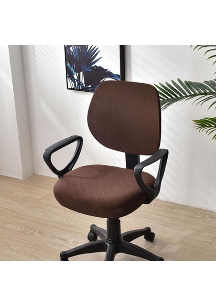 Ofis Bilgisayar Sandalye Kapak Slipcover Bilgisayar Sandalyesi Yeşil Için Kaldırılması Kolay (Yurt Dışından) modelleri