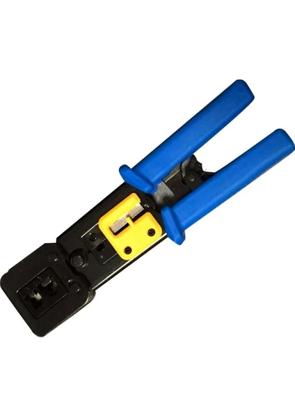 Ez RJ45 Crimper El Ağ Araçları Pense RJ12 Cat5 Cat6 8P8C Kablo Striptizci Presleme Kelepçe Maşası Klip Pense Çok Fonksiyonlu Yeni (Yurt Dışından)