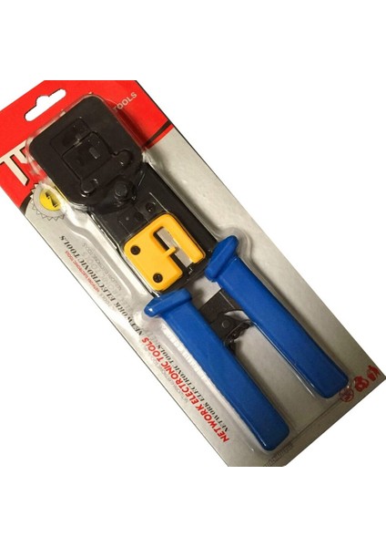 Ez RJ45 Crimper El Ağ Araçları Pense RJ12 Cat5 Cat6 8P8C Kablo Striptizci Presleme Kelepçe Maşası Klip Pense Çok Fonksiyonlu Yeni (Yurt Dışından)