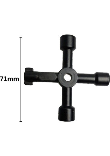 Çok Fonksiyonlu Çapraz Anahtar Anahtarı Elektrikli Su Gaz Sayacı Dolap Açma Araçları (Yurt Dışından)