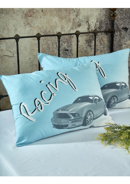 Baskılı Pamuklu Silikon Dolgulu Yastık 50X70 cm /2 Adet