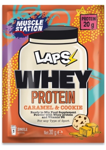 Laps Whey Protein Caramel & Cookie