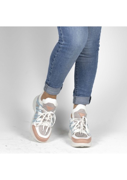 Kadın Renkli Sneakers Ayakkabı