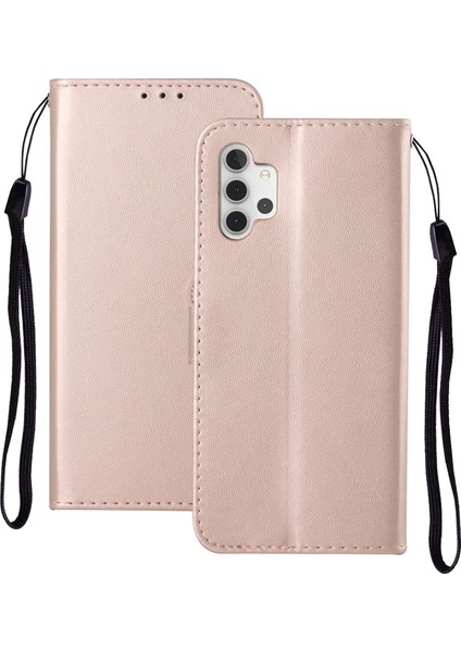 Samsung Galaxy A32 5g Için Cüzdan Tasarımlı Deri Koruyucu Kapaklı Manyetik Kapatmalı Kılıf (Yurt Dışından) fiyatları