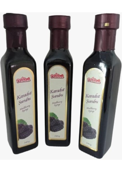 3'lü Karadut Şurubu (340 ml)