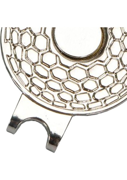 20MM Çıkarılabilir Golf Topu Işaretleyiciler Manyetik Şapka Klip Golf Putt Pozisyon Mark Izgara Gümüş (Yurt Dışından) fırsatları