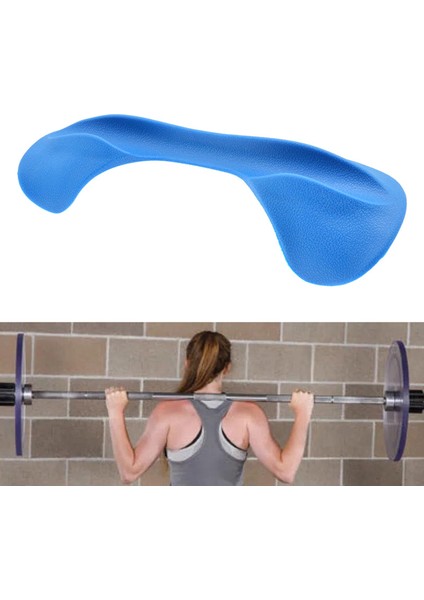 Halter Omuz Pedi Desteği Ağırlık Kaldırma Boyun Kol Pad Fitness Dişli Mavi modelleri