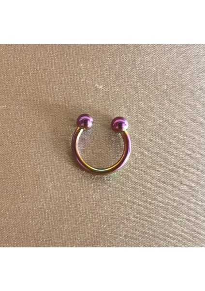 Cerrahi Çelik At Nalı Piercing Çap 6 mm Gümüş Rengi fırsatları
