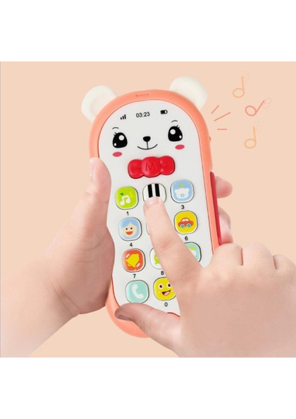 Elektronik Karikatür Telefon Oyuncak Bebek (Yurt Dışından)