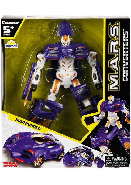 M.a.r.s. Araca Dönüşebilen Robot - Bustrunner modelleri