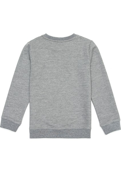 Erkek Çocuk Gri Melanj Sweatshirt Basic 50236951-VR086 fiyatları