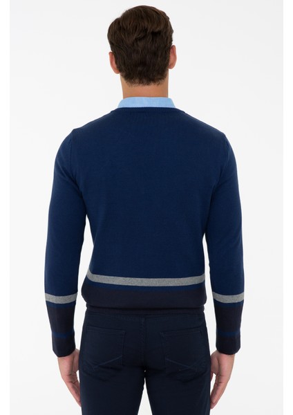 Mavi Triko Kazak 50205666-VR028 modelleri