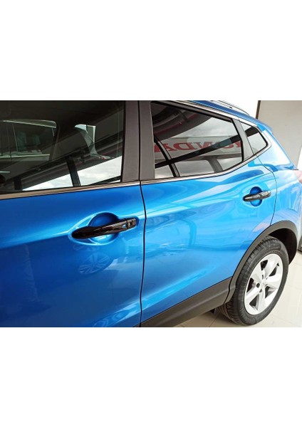 NISSAN QASHQAI 2014-2020 KAPI KOLU KAPLAMA - PIANO BLACK ( SMART KEY )