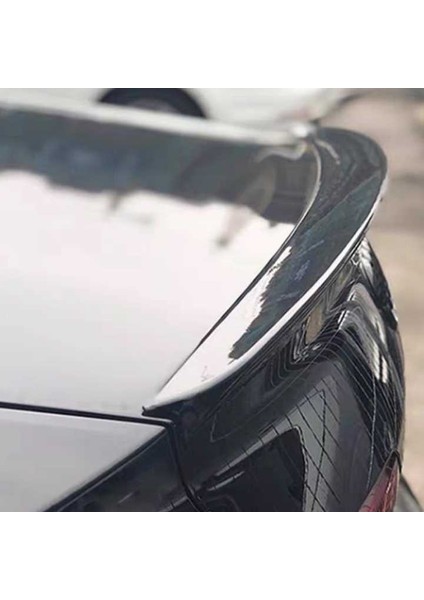 Audi a4 s4 bagaj üstü spoiler 2019+ piano black