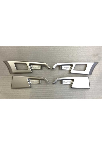 HYUNDAI ELANTRA 2016-2019 İÇ KAPI KOLU KAPLAMA - SILVER (ABS)