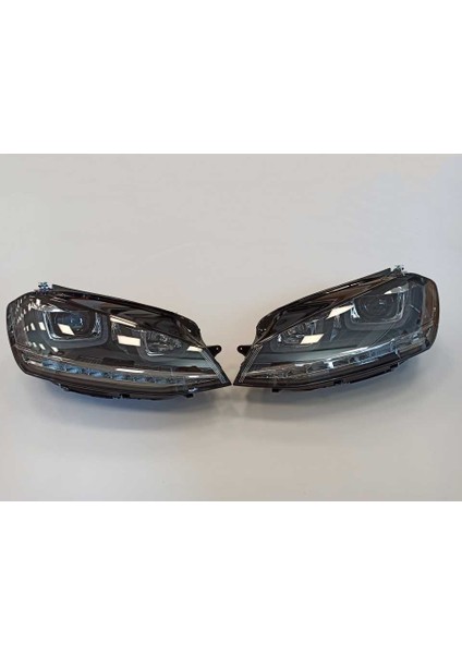 Vw golf 7 ön far bi-xenon 2012 / 2016 R krom full led