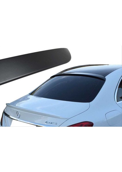 MERCEDES W213 2016-2019 E SERISI CAM ÜSTÜ SPOILER - PIANO BLACK (PARLAK SIYAH)