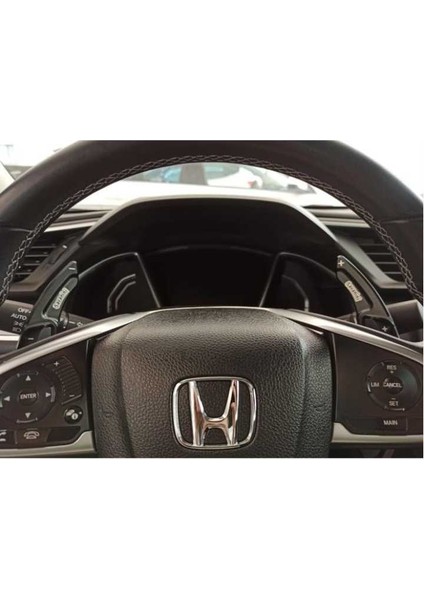 Honda civic fc5 uyumlu paddle shift vites kulakçık siyah 2016+