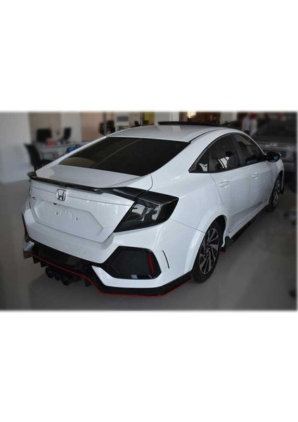 Honda civic fc5 uyumlu hareketli sinyalli led stop ve spoiler takımı smoke 2016-20 fiyatları