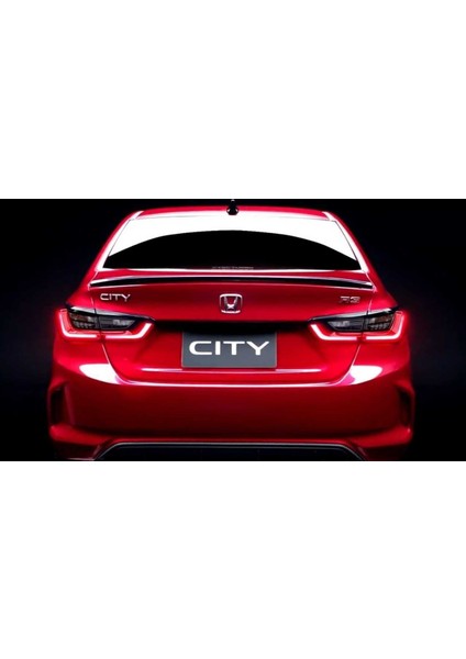 Honda city rs bagaj üstü spoiler pianoblack 2020+ modelleri