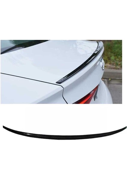 Audi a3 s3 sedan bagaj üstü spoiler pianoblack 2013+
