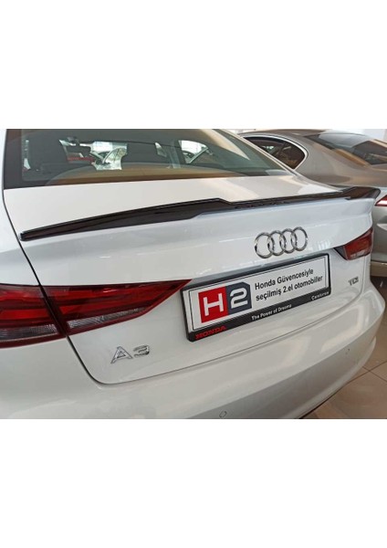 Audi a3 sedan votex spoiler piano black 2021+ fırsatları