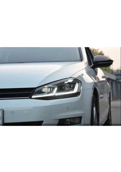 Vw golf 7.5 j led ön far lambası takımı silver 2016+