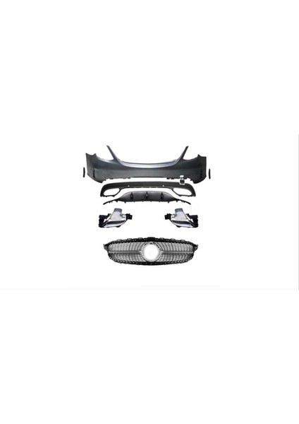 Mercedes w205 amg body kit tampon seti 2019+