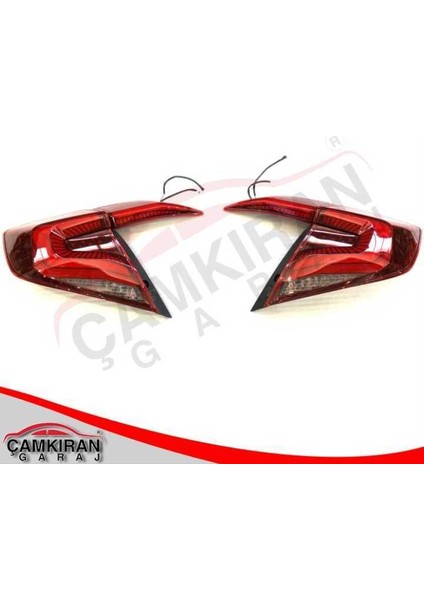 ledli stop lambası omurga model kırmızı 2016+ modelleri