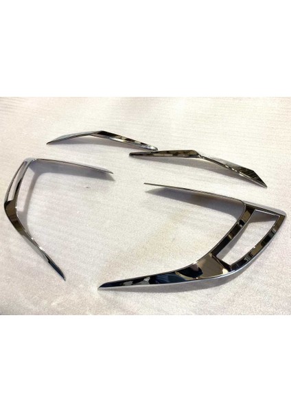 Honda civic fc5 uyumlu arka stop kaplaması krom 2016+