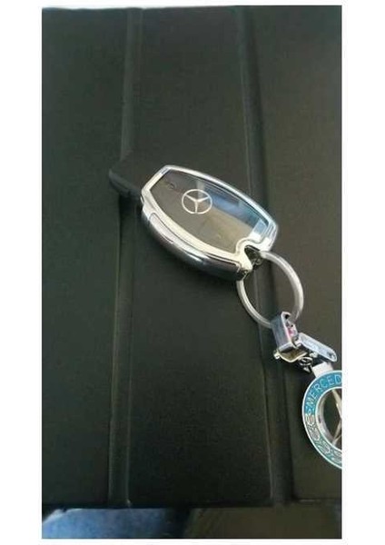 Mercedes anahtarlık kılıfı plastik keylessgo araç uyumlu