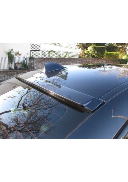 Bmw f10 cam üstü spoiler pianoblack
