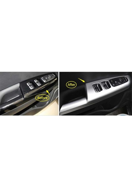 KIA SPORTAGE 2016-2019 KAPI KOLÇAK KAPLAMASI SILVER