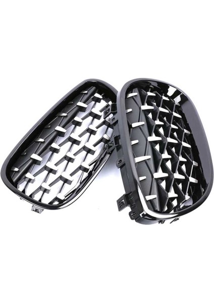 Bmw e60 diamond böbrek ön panjur ızgara 2005+ siyah