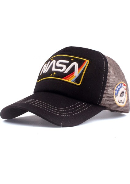 Siyah Erkek Beyzbol Şapkası Nakış Yaz Örgü Kap Şapka Erkekler Kadınlar Içın Snapback Gorras Hombre Şapka Rahat Kap Baba Şapka (Yurt Dışından)