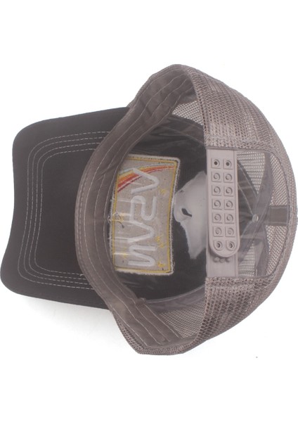 Siyah Erkek Beyzbol Şapkası Nakış Yaz Örgü Kap Şapka Erkekler Kadınlar Içın Snapback Gorras Hombre Şapka Rahat Kap Baba Şapka (Yurt Dışından)