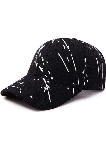 Siyah Moda Şerit Graffiti Erkekler Beyzbol Şapkası Yaz Bahar Doğa Sporları Balıkçılık Snapback Şapka Ayarlanabilir Vizör Unisex Hip Hop Şapkalar (Yurt Dışından)