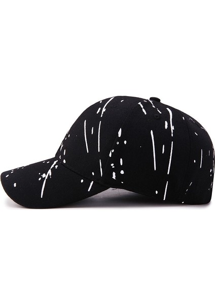 Siyah Moda Şerit Graffiti Erkekler Beyzbol Şapkası Yaz Bahar Doğa Sporları Balıkçılık Snapback Şapka Ayarlanabilir Vizör Unisex Hip Hop Şapkalar (Yurt Dışından) modelleri