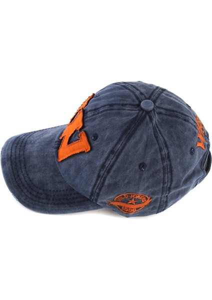 Mavi Sıcak Pamuk Nakış Mektup W Beyzbol Şapkası Snapback Kapaklar Erkekler Içın Özel Şapka Takılmış Kemik Casquette Şapka (Yurt Dışından)