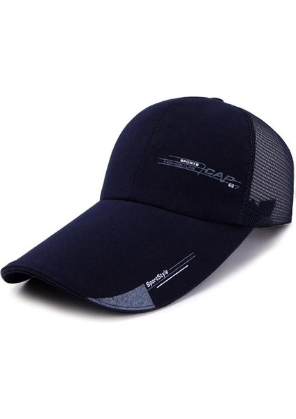 Dark Blue Unisex Bahar Rahat Beyzbol Şapkaları Snapback Kemik Baba Şapkaları Hip Hop Nakış Mektubu Pamuk Şapka Erkekler Kadınlar Içın Casquette (Yurt Dışından)