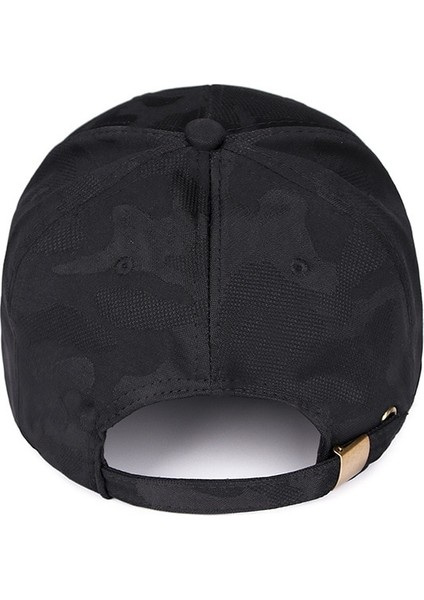 Siyah Kamuflaj Beyzbol Şapkası Açık Eğlence Basit Vizör Şapka Erkek ve Kadın Golf Şapkaları Moda Hip Hop Şapkaları (Yurt Dışından) fırsatları
