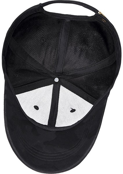 Siyah Kamuflaj Beyzbol Şapkası Açık Eğlence Basit Vizör Şapka Erkek ve Kadın Golf Şapkaları Moda Hip Hop Şapkaları (Yurt Dışından) indirimleri
