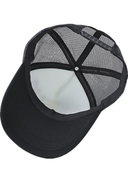 Siyah Nefes Örgü Yaz Eş Şapkaları Yıldız Baskı Kadın Erkek Beyzbol Şapkası Unisex Açık Baba Hip Hop Kapaklar Hombre Gorras Casquette (Yurt Dışından)