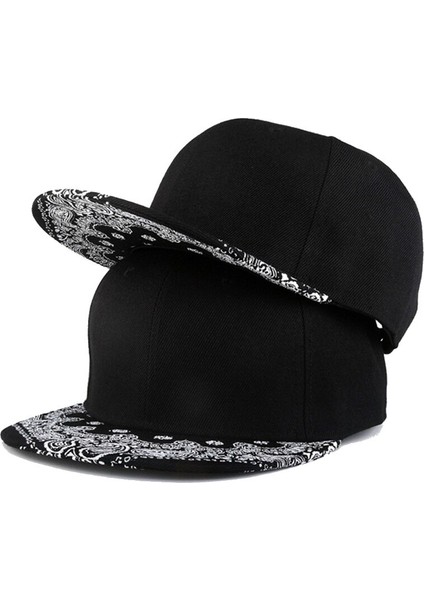 Siyah Erkek Kadın Beyzbol Şapkaları Siyah Baskı Gorras Hip Hop Şapka Yetişkinler Içın Ayarlanabilir Açık Moda Kap (Yurt Dışından)