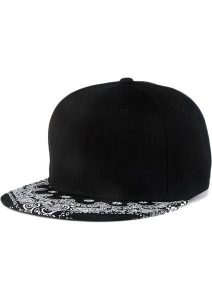 Siyah Erkek Kadın Beyzbol Şapkaları Siyah Baskı Gorras Hip Hop Şapka Yetişkinler Içın Ayarlanabilir Açık Moda Kap (Yurt Dışından)