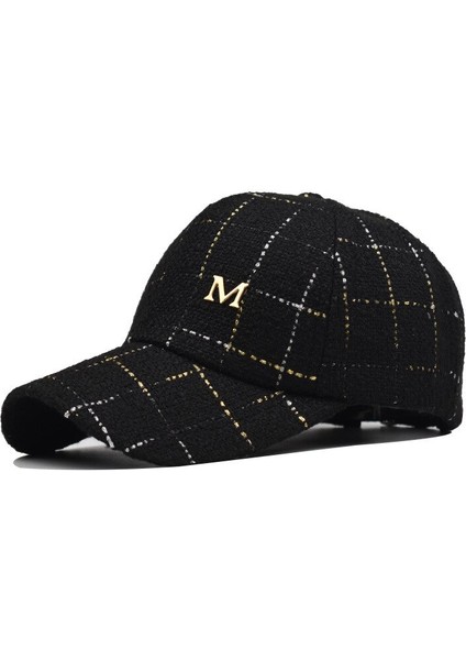Siyah Erkek Kadın Şapka Harajuku Gelgit Fahsion Hip Hop Kap Snapback Beyzbol Şapkaları Punk Rock Tarzı Siyah Şapkalar (Yurt Dışından)