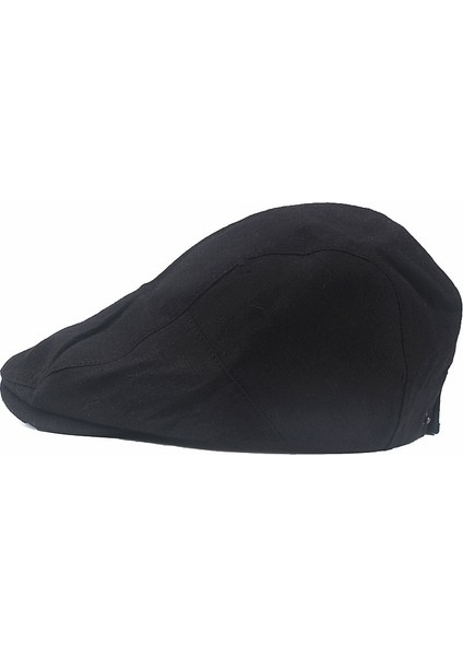 Siyah Katı Bere Kap Yaz Şapkaları Kadın Erkek Siperliğı Sunhat Gorras Planas Düz Kapaklar Ayarlanabilir Bereler (Yurt Dışından) fiyatları