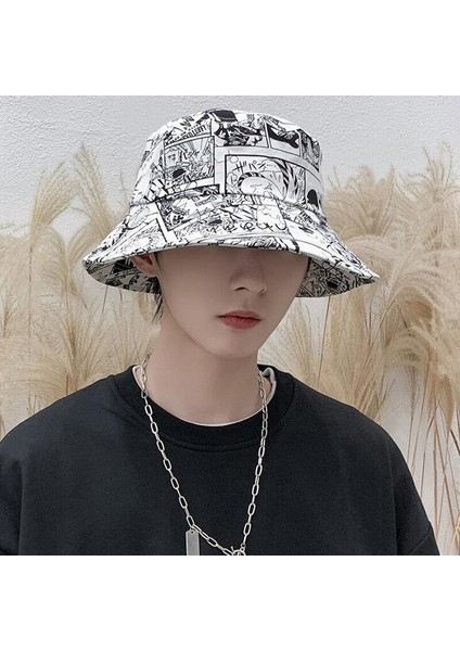 Beyaz Unisex Pamuk Kova Şapka Kadın Kış Eş Koruyucu Panama Şapka Erkekler Saf Renk Sunbonnet Fedoras Açık Balıkçı Şapka Plaj Kap (Yurt Dışından) fiyatları