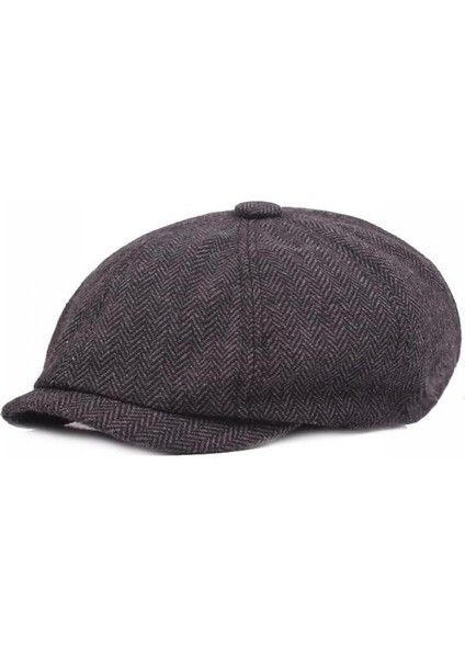 Tan Yeni Kış Unisex Balıksırtı Bere Şapka Doğa Sporları Eğlence Moda Haberci Şapkaları Yün Kapaklar Erkekler Retro Kamyon Şoförü Kapakları Golf Şapkaları (Yurt Dışından)